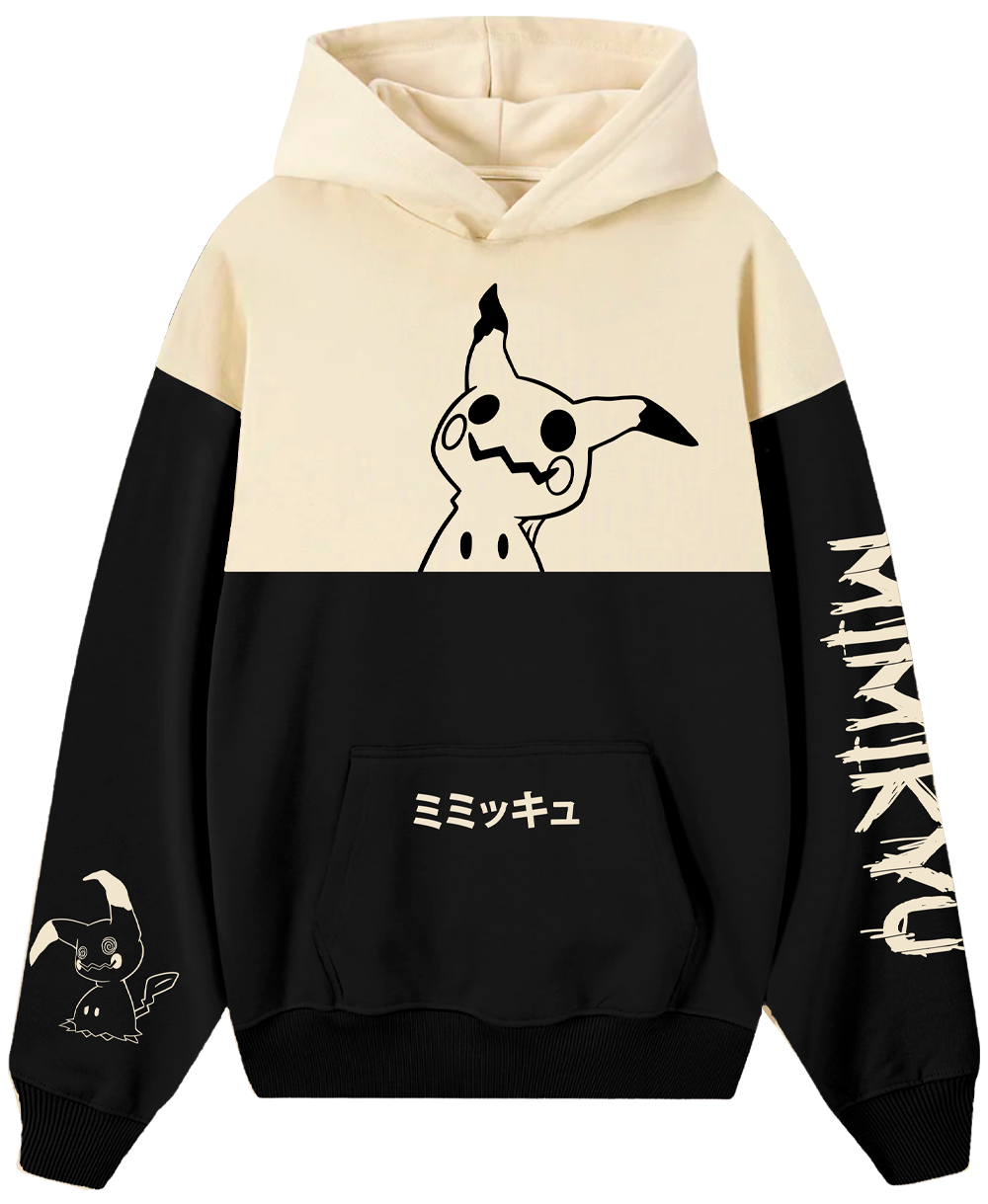 Hoodie /Canguro Bicolor Mimikyu