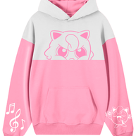 Hoodie /Canguro Bicolor Jigglypuff