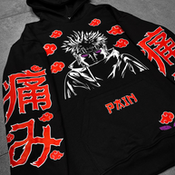 Hoodie / Canguro Negro Pain Naruto
