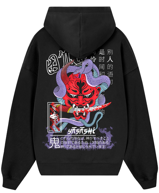 Hoodie/Canguro - Oni Snake