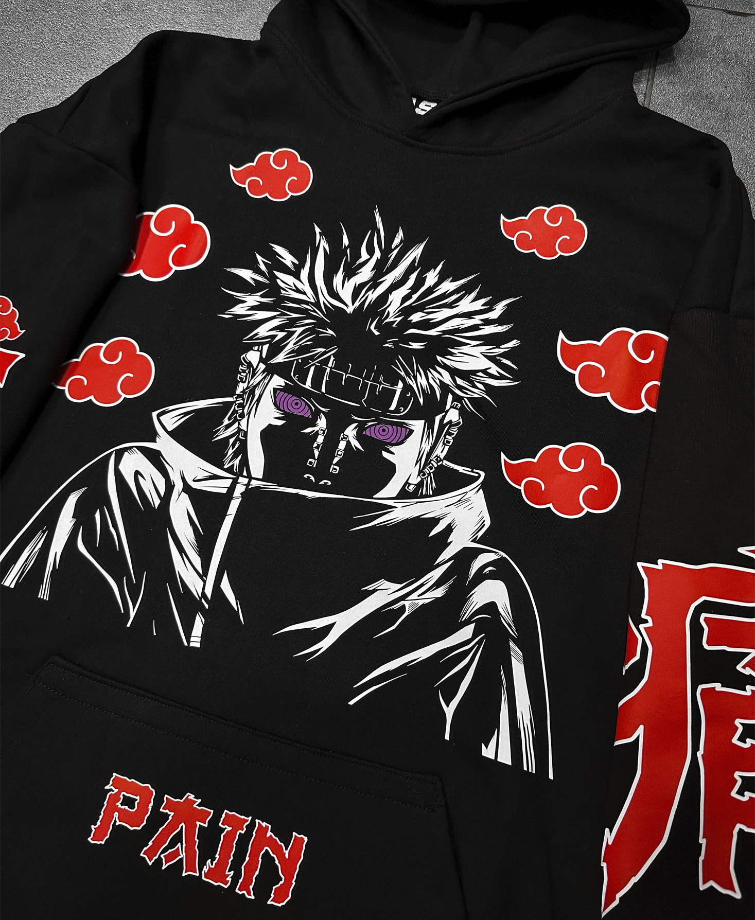 Hoodie / Canguro Negro Pain Naruto