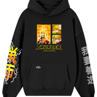Hoodie / canguro negro - Thunder Aura Especial K.N.Y
