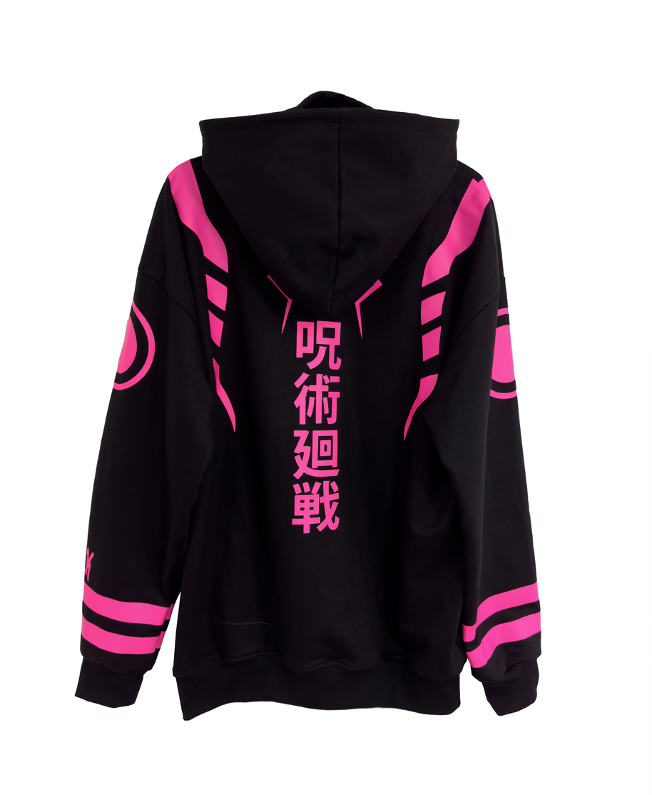 Hoodie/ canguro negro - Sukuna LIGTH J.J.K