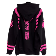 Hoodie/ canguro negro - Sukuna LIGTH J.J.K
