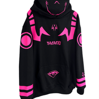 Hoodie/ canguro negro - Sukuna LIGTH J.J.K
