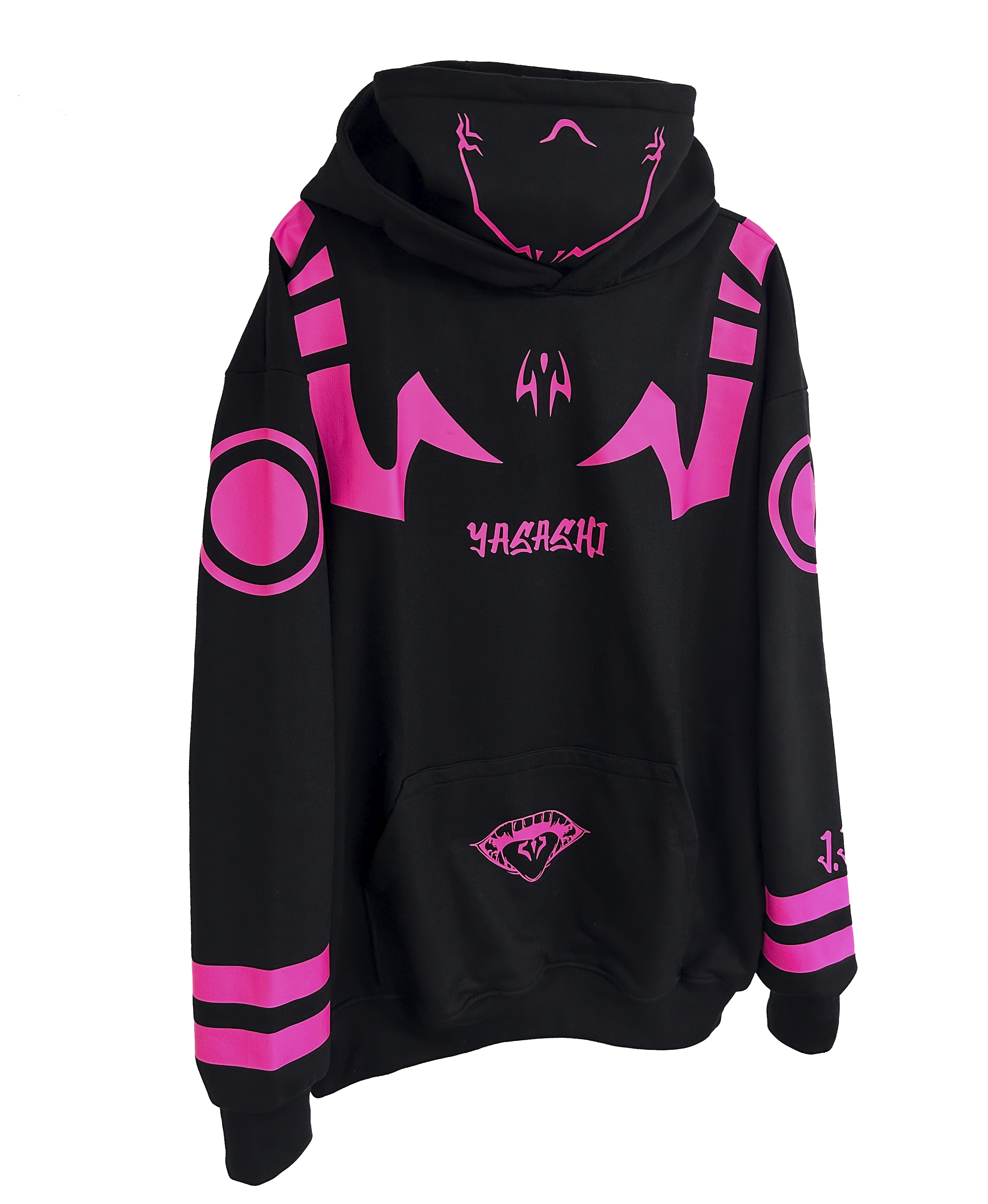 Hoodie/ canguro negro - Sukuna LIGTH J.J.K