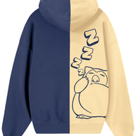 HOODIE/ BICOLOR BICOLOR SNORLAX ZIPPER POKÉMON