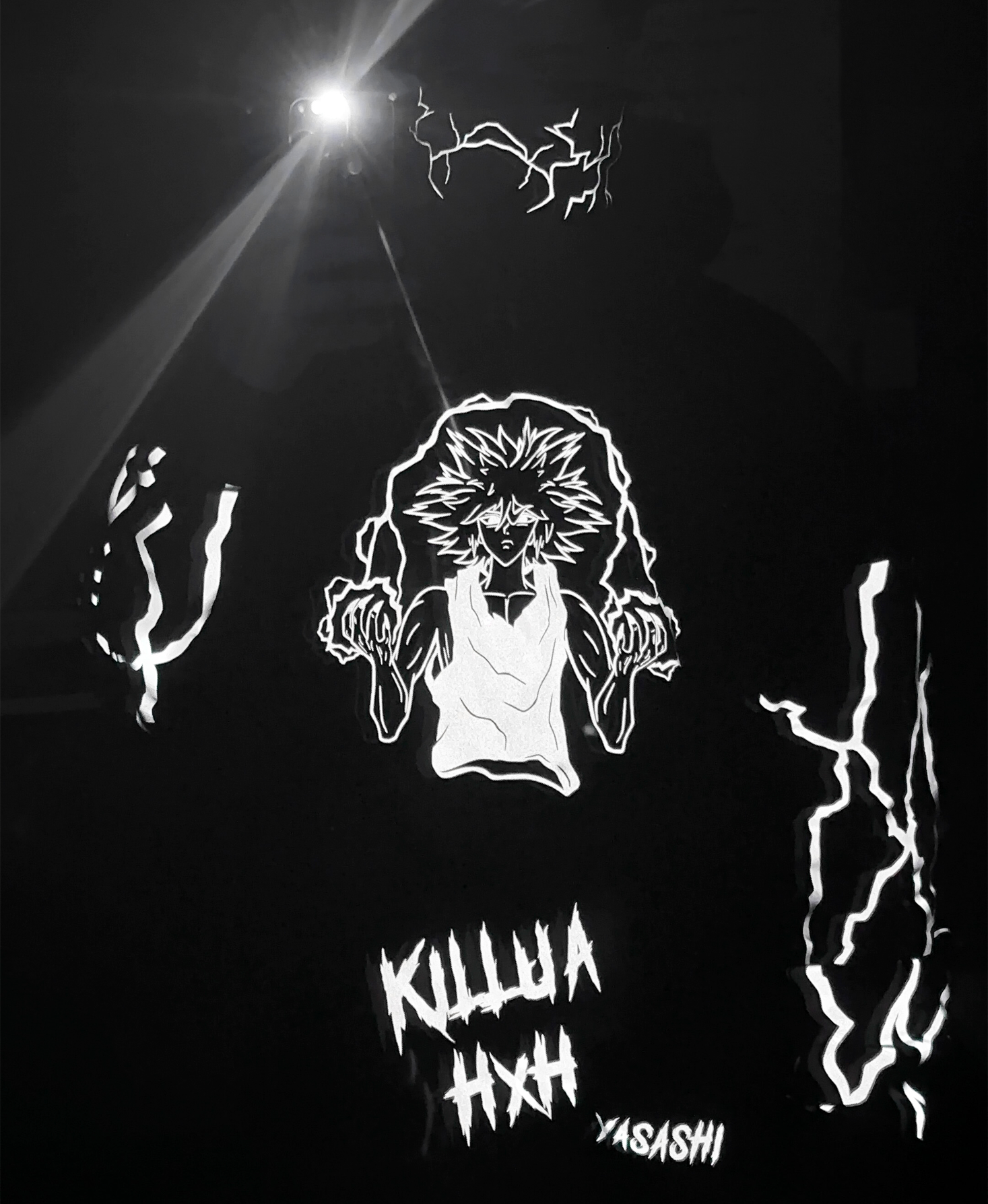 Hoodie/ Canguro Killua Reflectante H x H