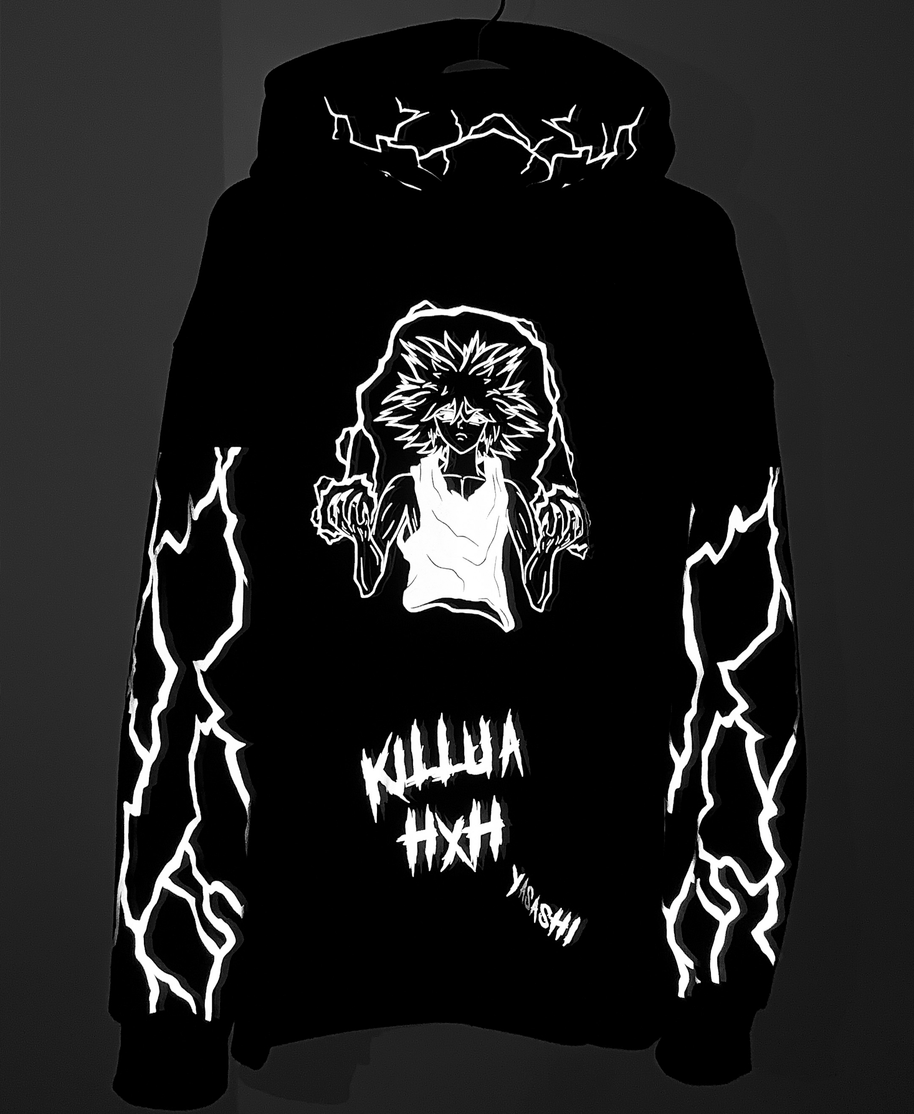 Hoodie/ Canguro Killua Reflectante H x H
