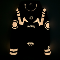 Hoodie/ canguro negro - Sukuna LIGTH J.J.K