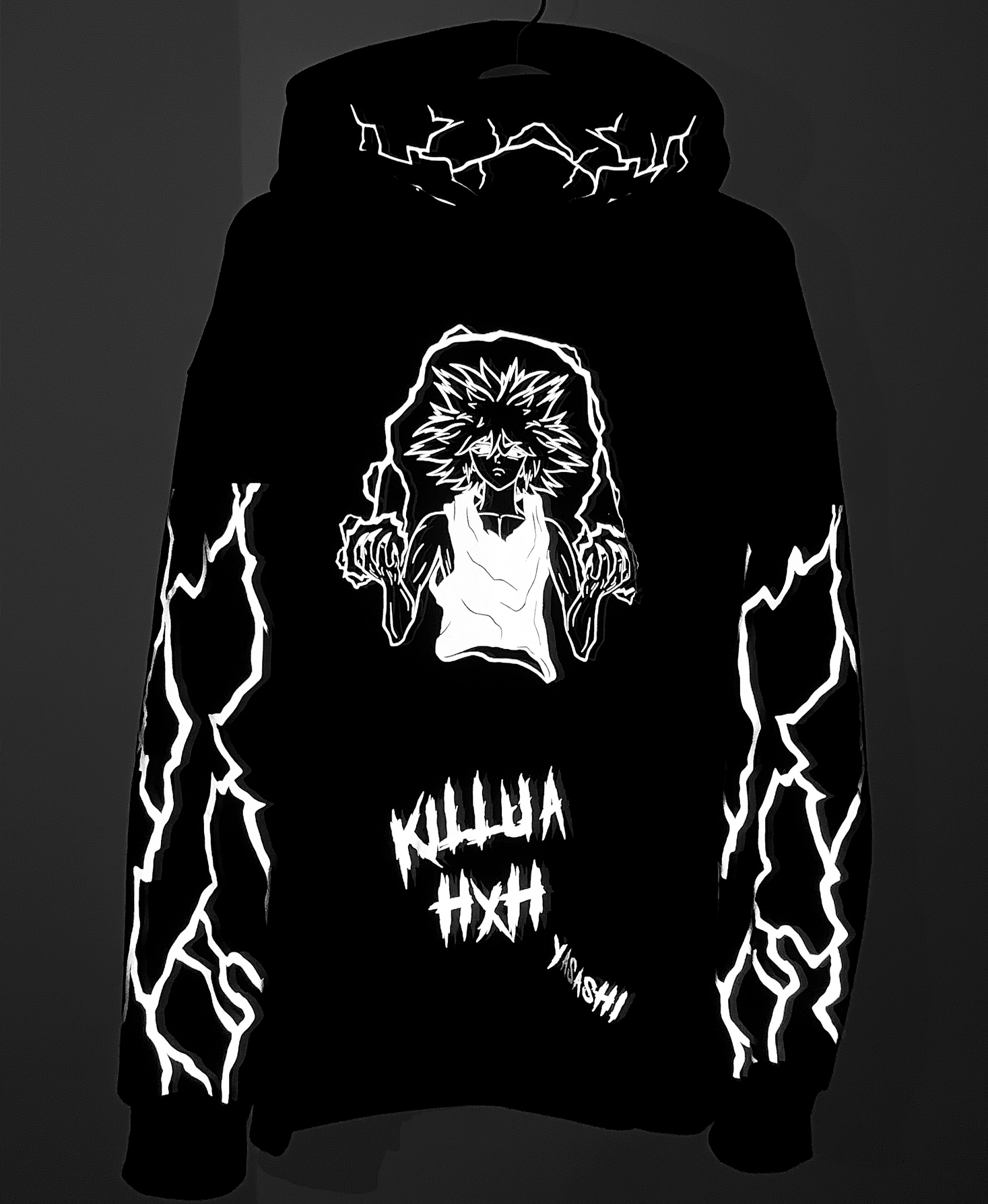 Hoodie/ Canguro Killua Reflectante H x H
