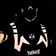 Hoodie/ canguro negro - Sukuna LIGTH J.J.K