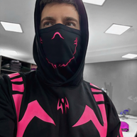Hoodie/ canguro negro - Sukuna LIGTH J.J.K