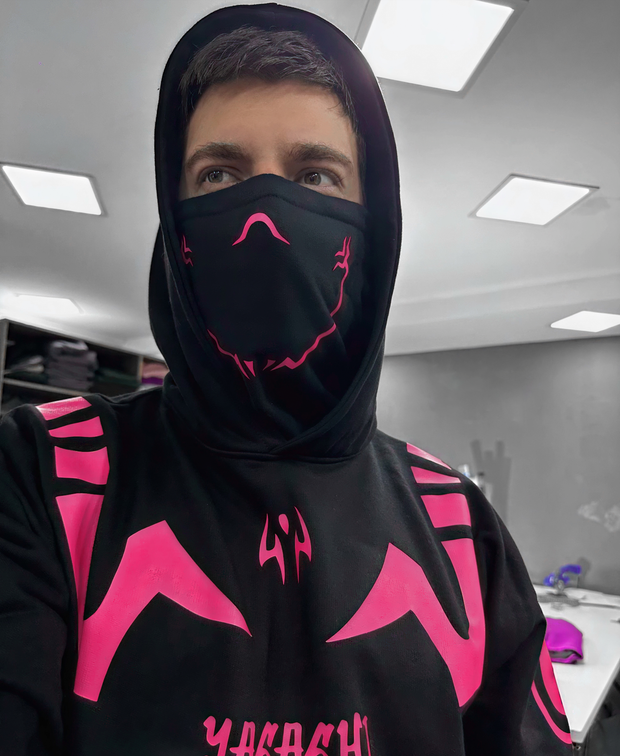 Hoodie/ canguro negro - Sukuna LIGTH J.J.K