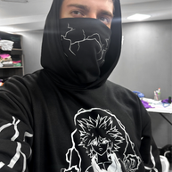 Hoodie/ Canguro Killua Reflectante H x H