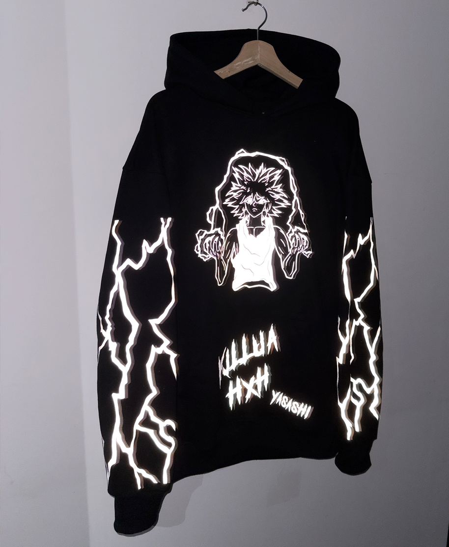 Hoodie/ Canguro Killua Reflectante H x H