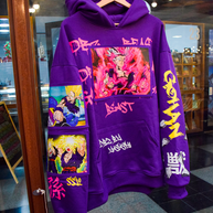 Hoodie/canguro - Gohan Best Morado - Edicion Especial