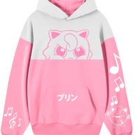 Hoodie /Canguro Bicolor Jigglypuff