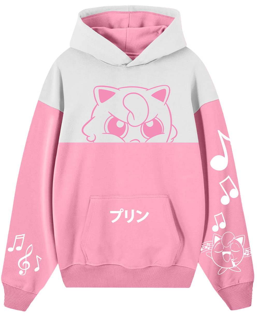 Hoodie /Canguro Bicolor Jigglypuff