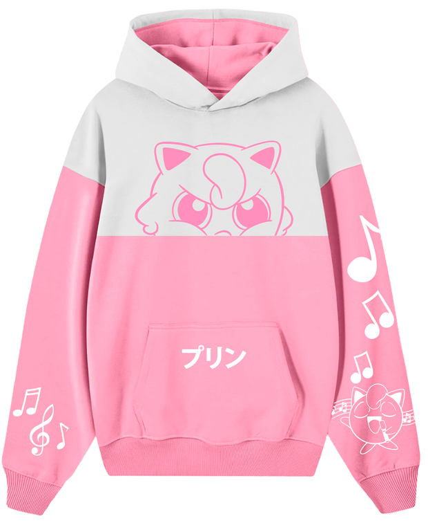 Hoodie /Canguro Bicolor Jigglypuff