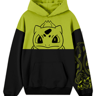 Hoodie / Canguro Bicolor Bulbasaur