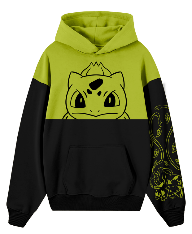 Hoodie / Canguro Bicolor Bulbasaur