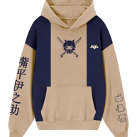 Hoodie/ Canguro Bicolor-  Inosuke