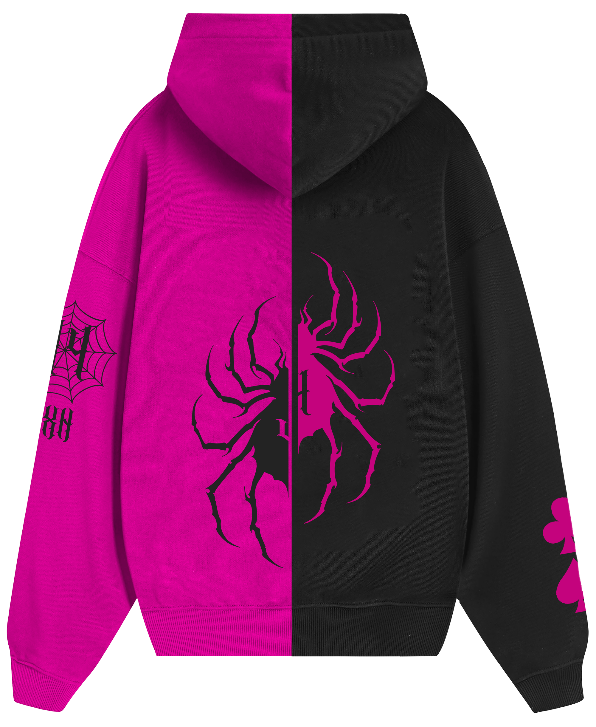 HOODIE/CANGURO ZIPPER BICOLOR HISOKA - HXH - E. LIMITADA