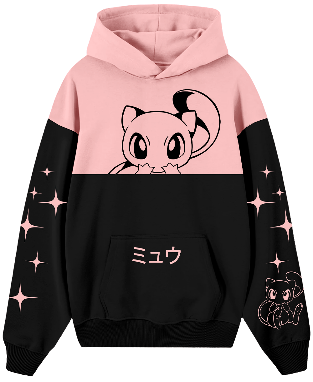 Hoodie/Canguro Bicolor Mew