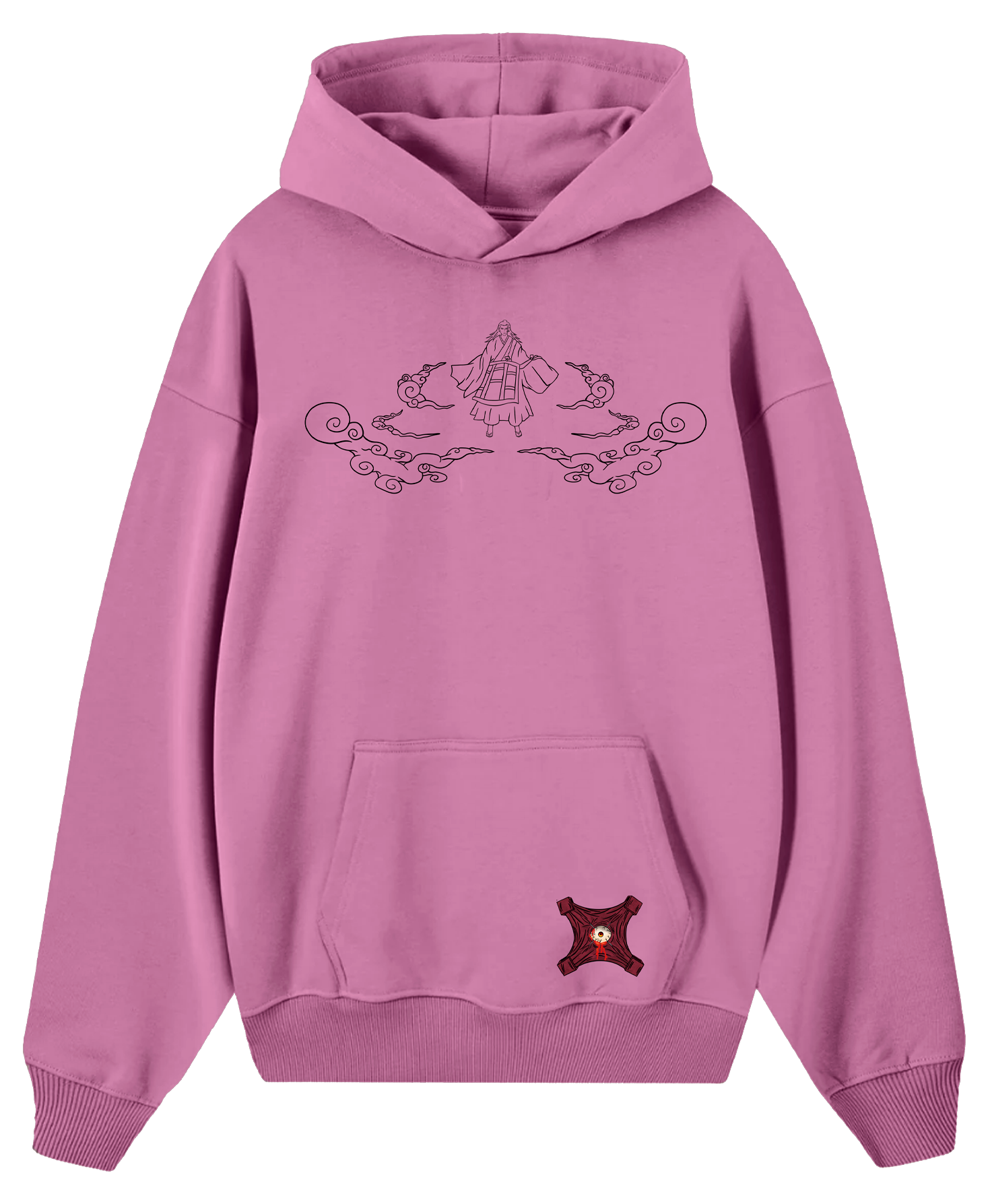 Hoodie/ Canguro Uva - Geto Jujutsu Kaisen