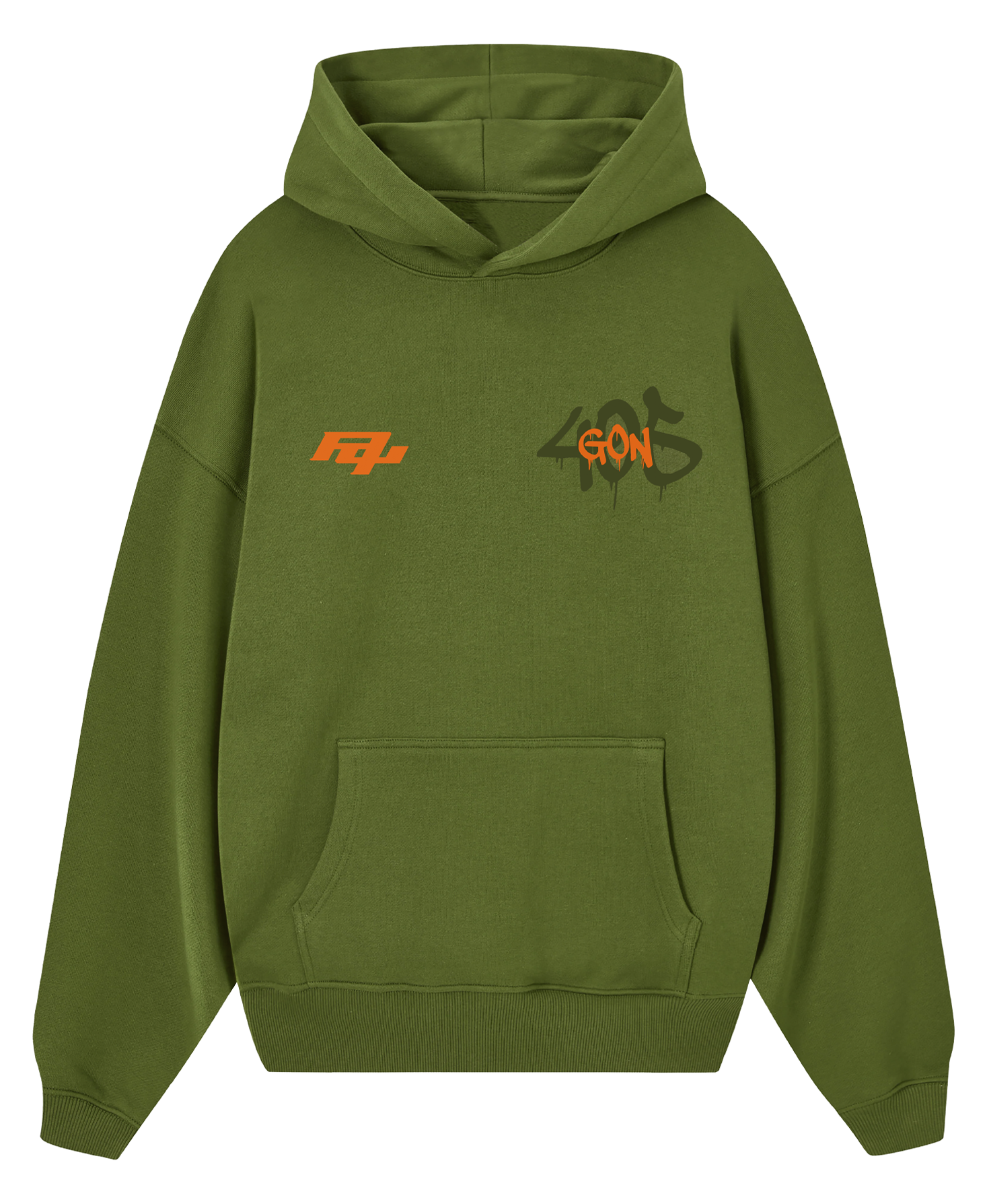 Hoodie/ Canguro Verde - GON HXH Oversize