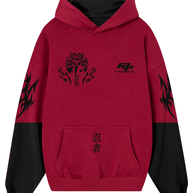 Hoodie / Canguro Bicolor Madara - Naruto