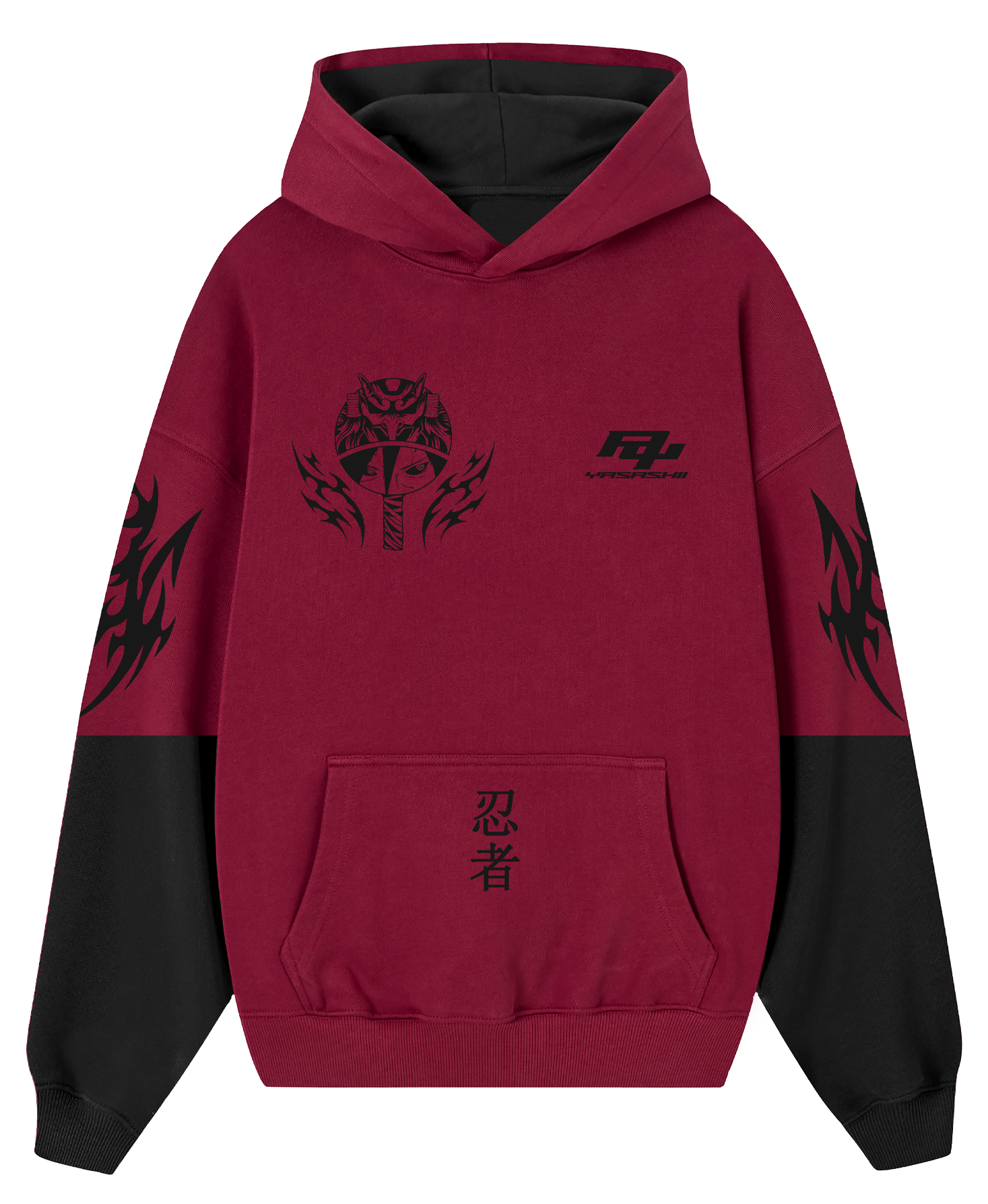 Hoodie / Canguro Bicolor Madara - Naruto