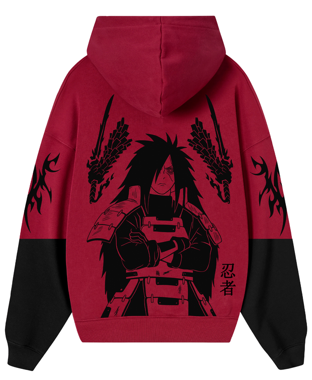 Hoodie / Canguro Bicolor Madara - Naruto