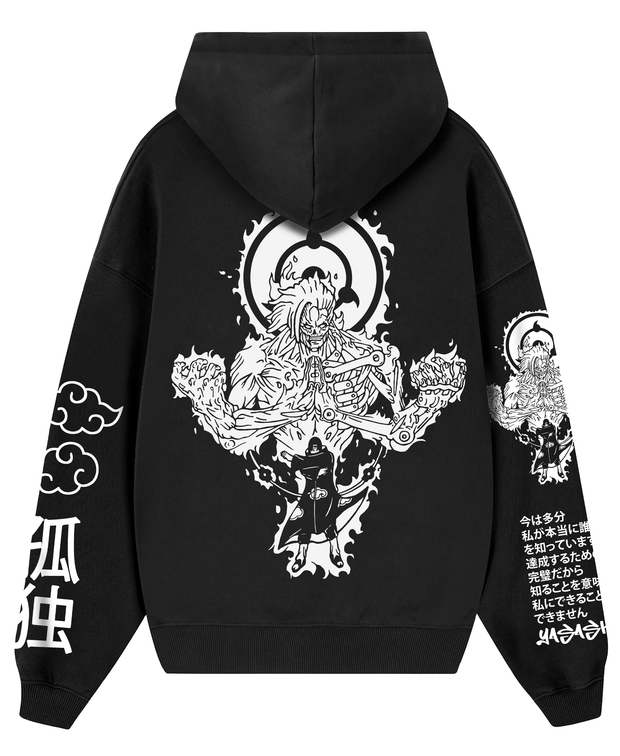 Hoodie / Canguro Negro Itachi - Edicion Especial