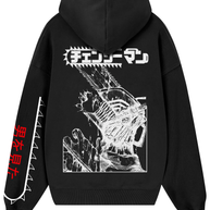 Hoodie/Canguro Negro  Denji Chainsaw Man