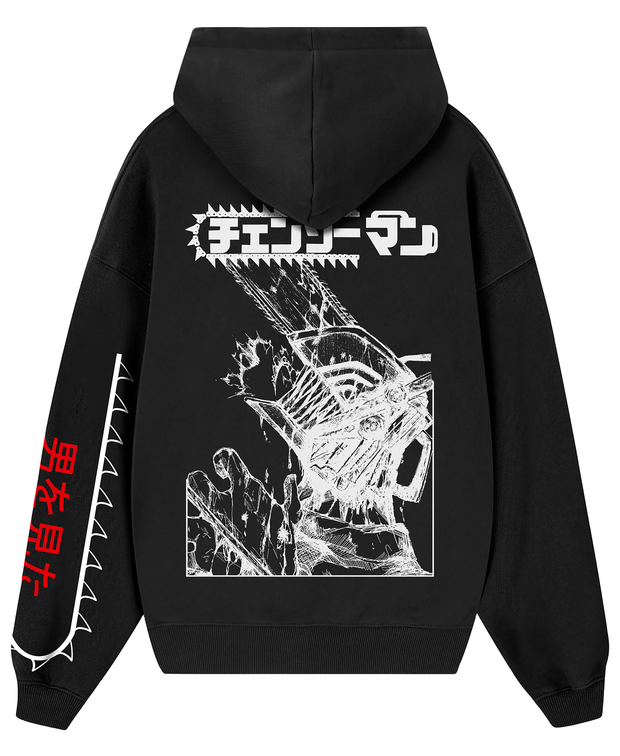 Hoodie/Canguro Negro  Denji Chainsaw Man