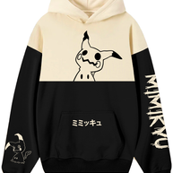 Hoodie /Canguro  Bicolor  Mimikyu