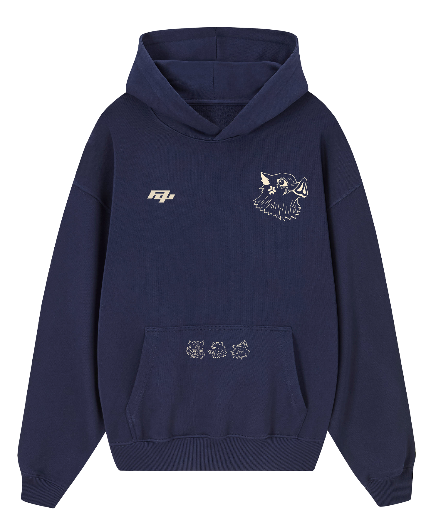 Hoodie/ Canguro Azul -  Inozuke