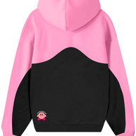 Hoodie/ Canguro Bicolor Curve Kirby Negro