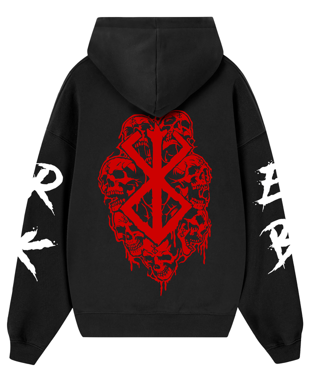Hoodie/ Canguro Negro Berserk