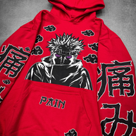 Hoodie / Canguro Rojo  Pain Naruto