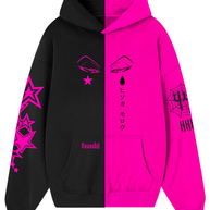 HOODIE/CANGURO BICOLOR HISOKA - HXH
