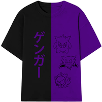 POLERA BICOLOR VERTICAL GENGAR