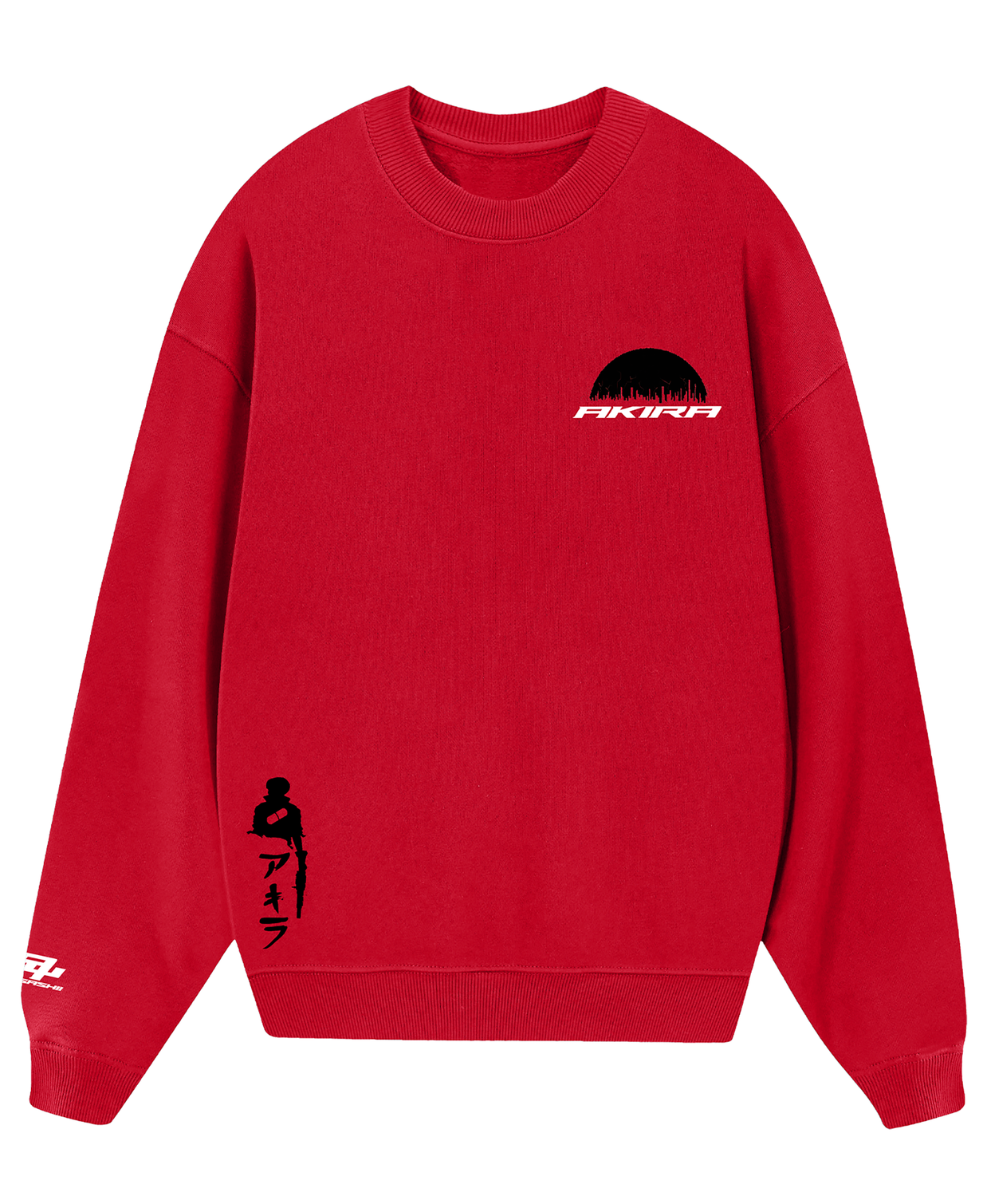 Poleron Cuello Polo Rojo - Akira