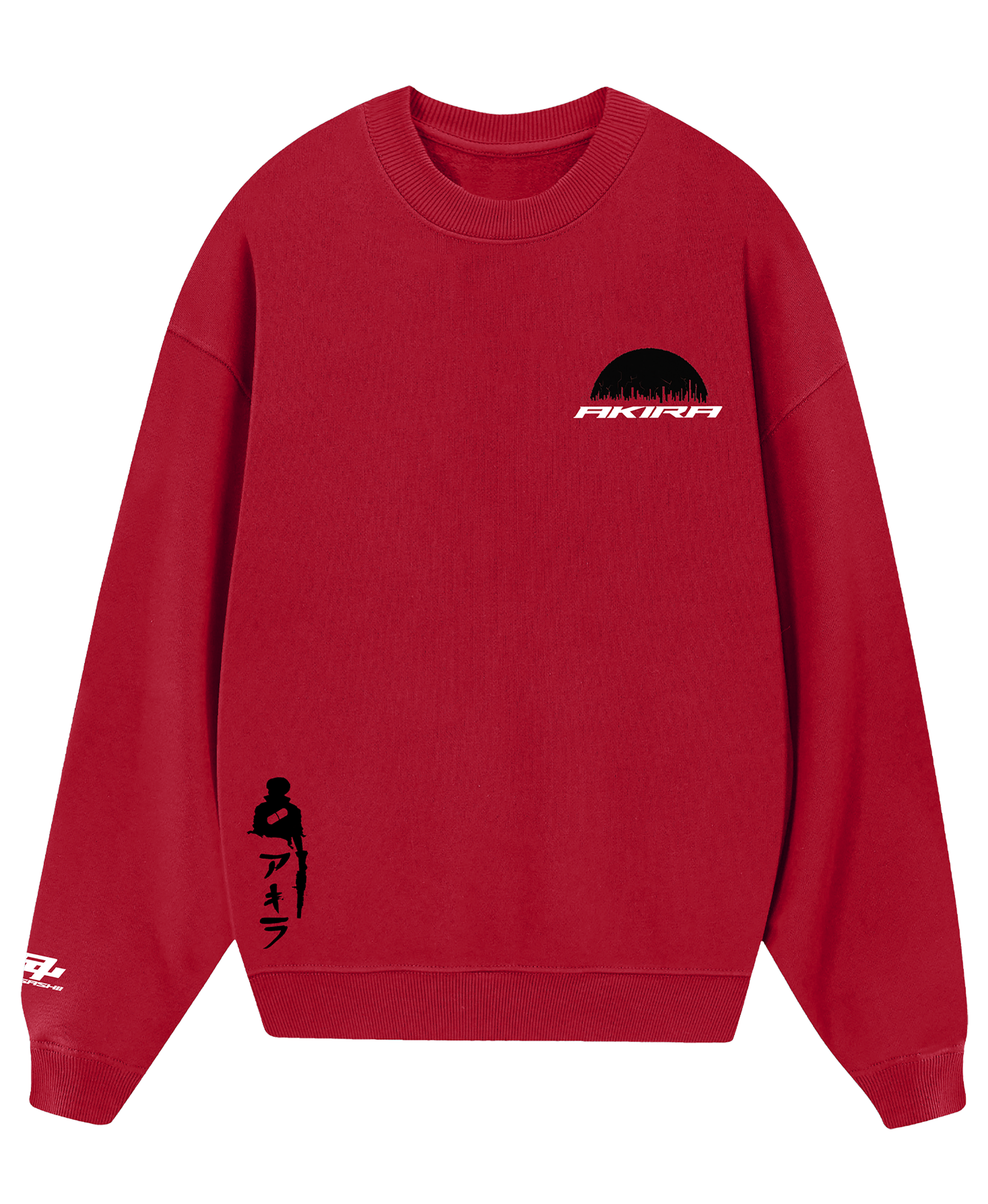Poleron Cuello Polo Rojo - Akira