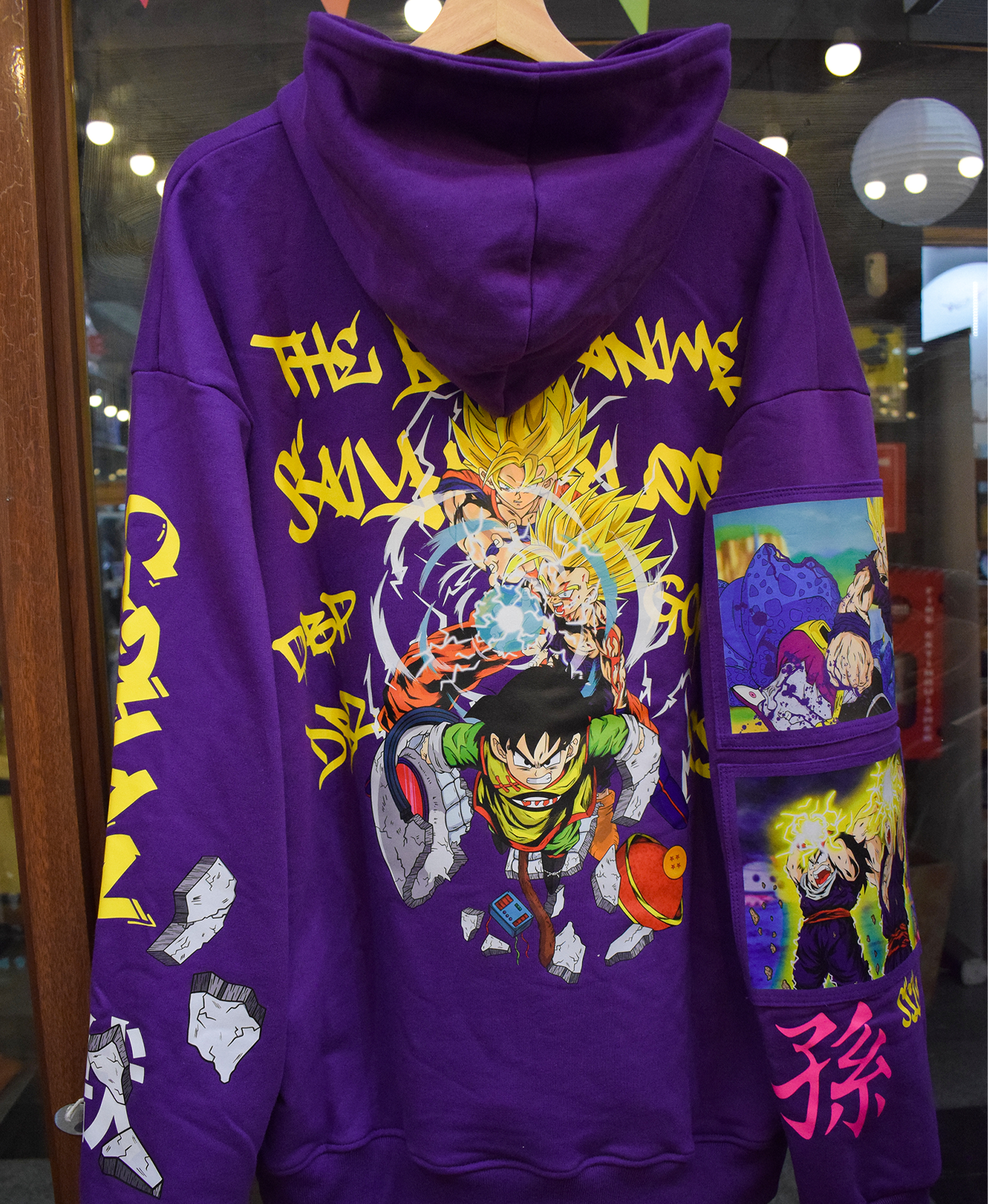 Hoodie/canguro - Gohan Best Morado - Edicion Especial