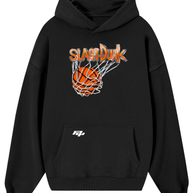 Hoodie / Canguro Negro SLAM DUNK