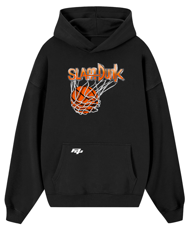 Hoodie / Canguro Negro SLAM DUNK