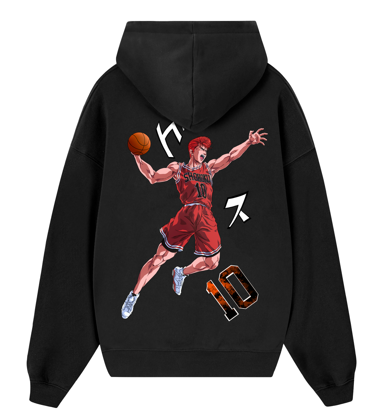 Hoodie / Canguro Negro SLAM DUNK